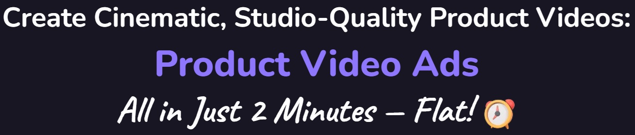 eCommerce Products Promo Videos AI Creator APP - Brandifly